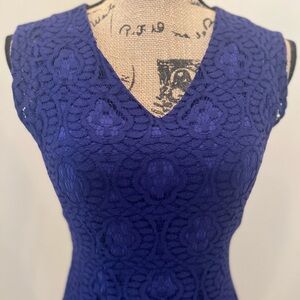 Gianni Bini Purple Lace Dress